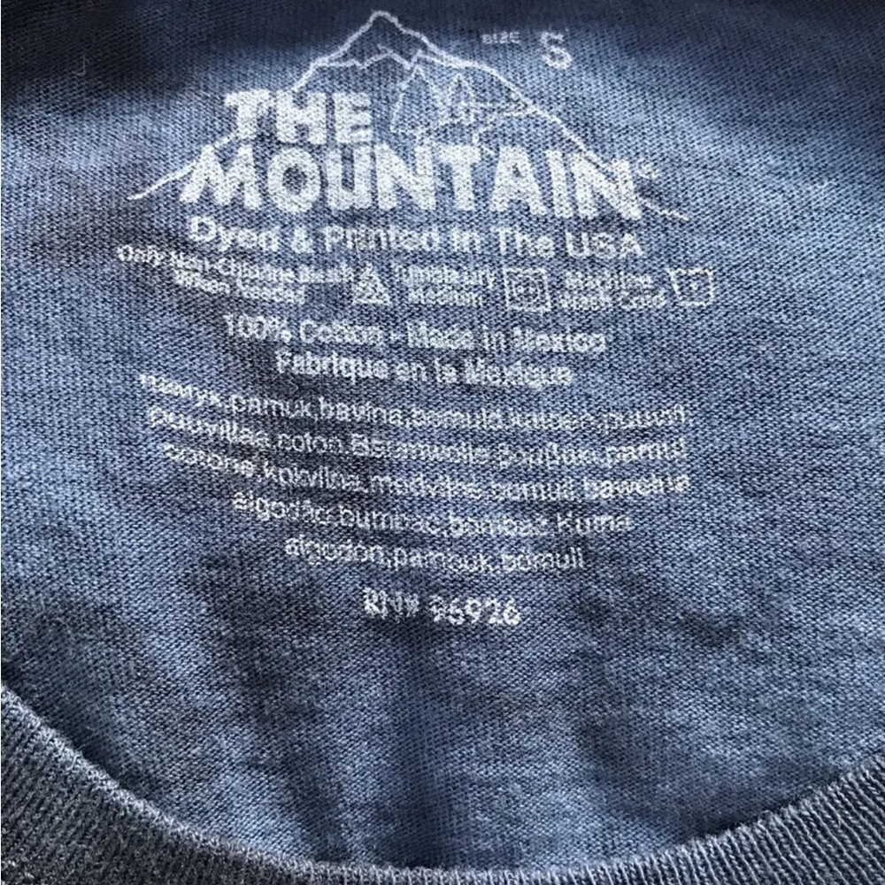 LAB LUV THE MOUNTAIN Dean Russo Tie Dye Dog Puppy Doggo Art T-shirt mens sz S - Picture 5 of 6